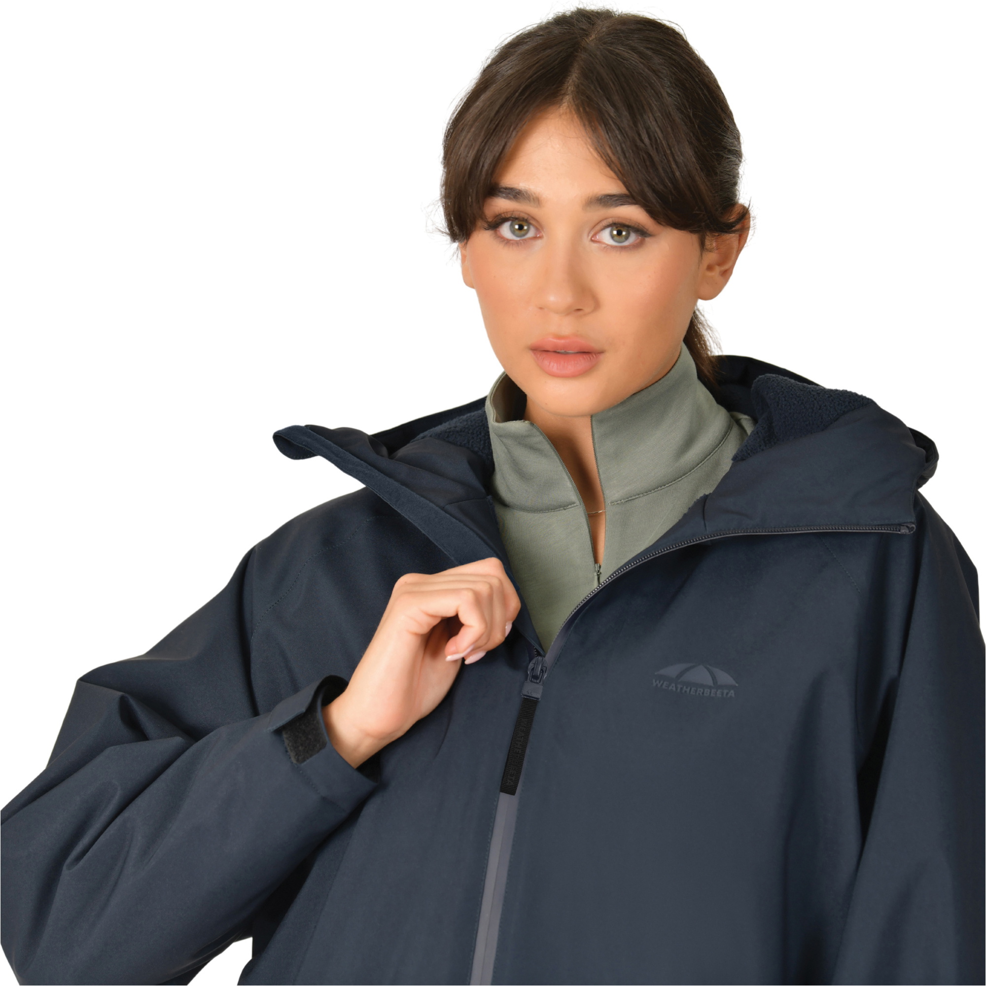 2025 Weatherbeeta Femmes Veste De Terrain Tous Temps 1028835 - Navy
